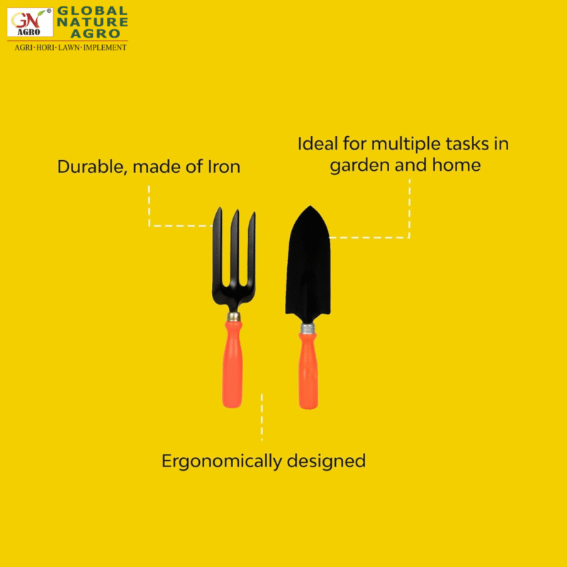 Garden Tool Kit - 5 Pc'S Kit ( Big Trawel, Small Trawel, Garden Fork, Hand Weeder And Cultivator) - Image 3