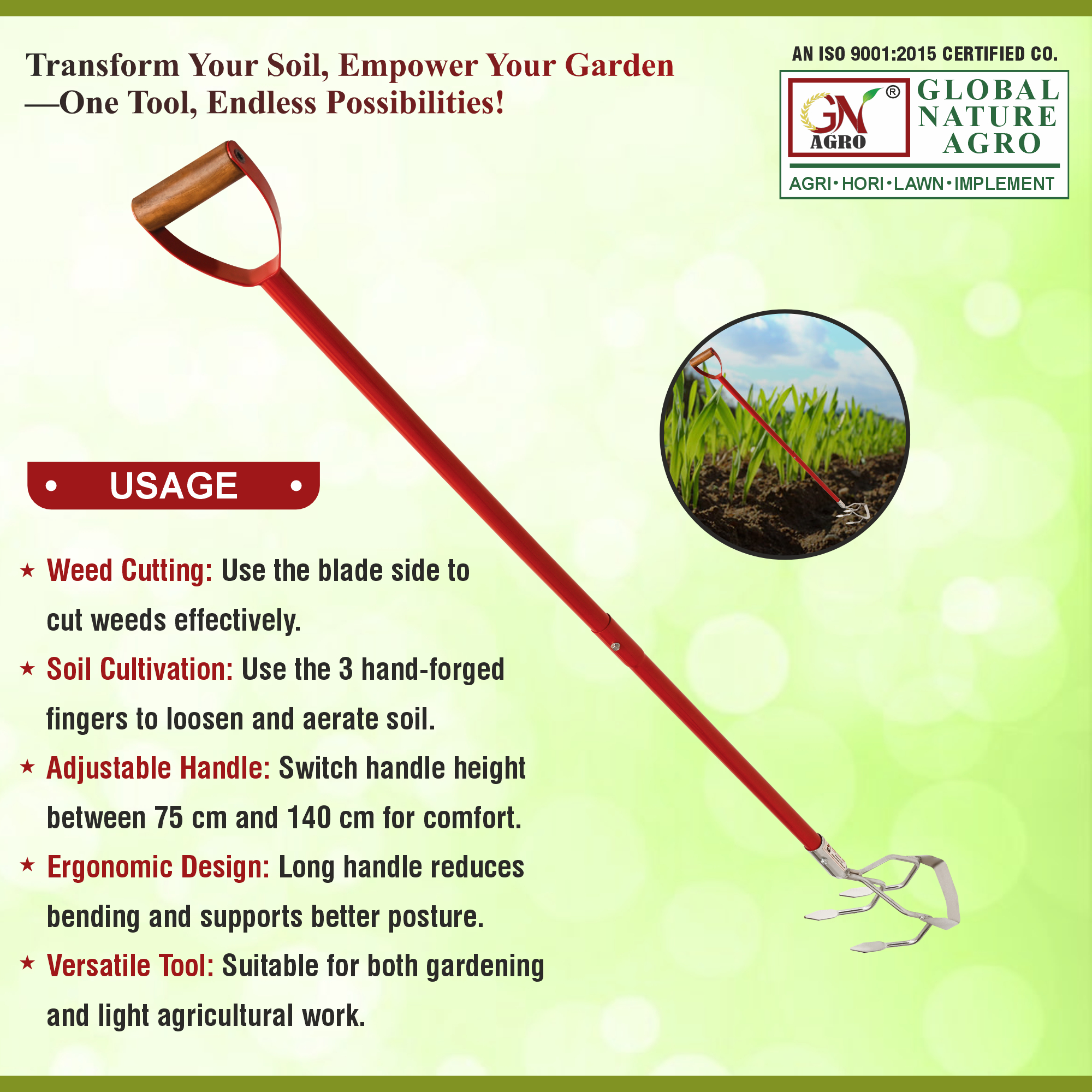 Culti-Weeder With-Out Handle - Image 4