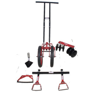 DOUBLE WHEEL HARROW COMPLETE SET (4 ATTACHMENTS)