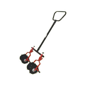 Global Nature Double Roller Weeder with Double Gripper Handle, Width Adjustable 1inches to 17 Inches, Change Over to Single Roller Weeder