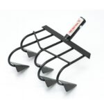 Global Nature Agro 5-Tine Cultivator Attachment for Wheel Hoe – Heavy-Duty Steel Weeder Blade for Soil Loosening, Aeration & Weeding – Compatible with Manual Hand Push Weeders and Garden Tools