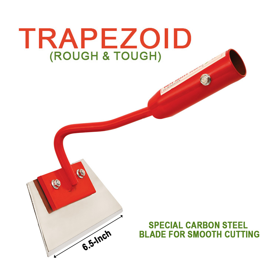 Global Nature Agro Premium Oscillating Garden & Farm Weeder Tool with 6.5-inch Carbon Steel Push-Pull Hoe, Designed for Farmers and Gardeners. Ideal for Easy Weed Removal, Soil Cultivation.