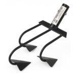 Global Nature Aagro Heavy-Duty Push Pull Garden Weeder Tool | 3-Tine Cultivator with Sharp Hoe Blades (3-Tines, 1, Pack)