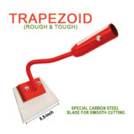 Global Nature Agro Premium Oscillating Garden & Farm Weeder Tool with 6.5-Inch Carbon Steel Push-Pull Hoe, Designed for Farmers and Gardeners. Ideal for Easy Weed Removal, Soil Cultivation.